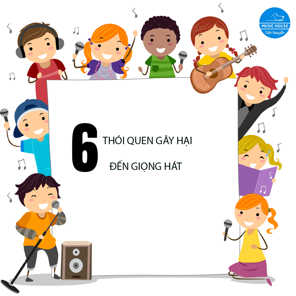 6 thói quen gây hại đến giọng hát